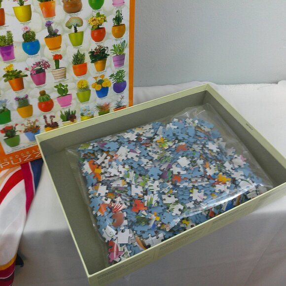 Eurographacs Cacti And Succulents 1000 Piece Jigsaw Puzzle - Picture 9 of 11